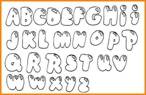 Cool Bubble Fonts Alphabet Images Galleries With A