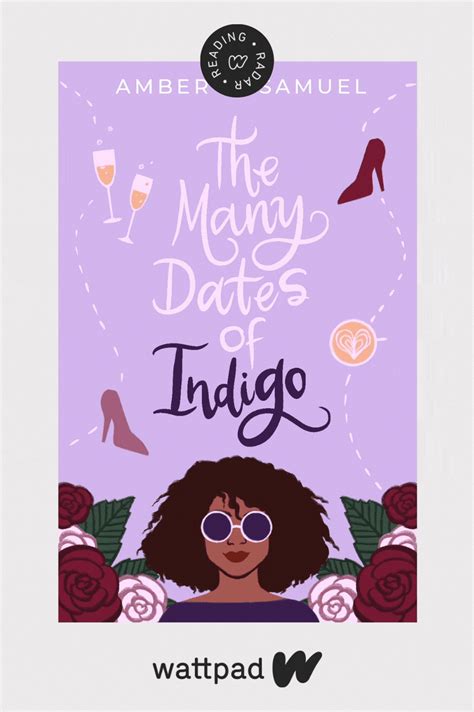 The Many Dates Of Indigo Purple Wallpaper D Book Book Cover