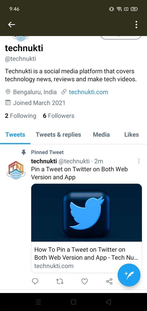 How To Pin A Tweet On Twitter On Both Web Version And App Tech Nukti