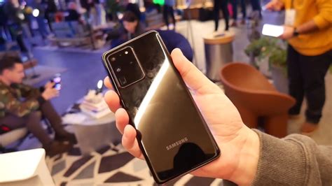 Samsung Galaxy S20 Ultra 5g Hands On Youtube