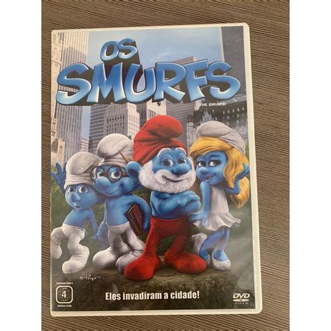 Dvd Os Smurfs Eles Invadiram A Cidade Shopee Brasil