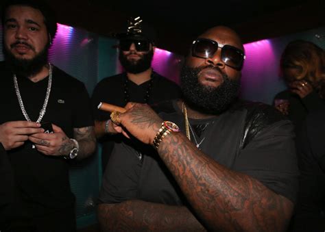 Rick Ross Car Crashes Into Building After Drive By Shooting Rolling