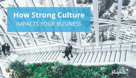 5 Ways A Strong Culture Positively Impacts Your Business Blue Kite