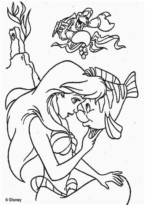 32 Disegni Della Sirenetta Ariel Da Colorare Princess Coloring Pages