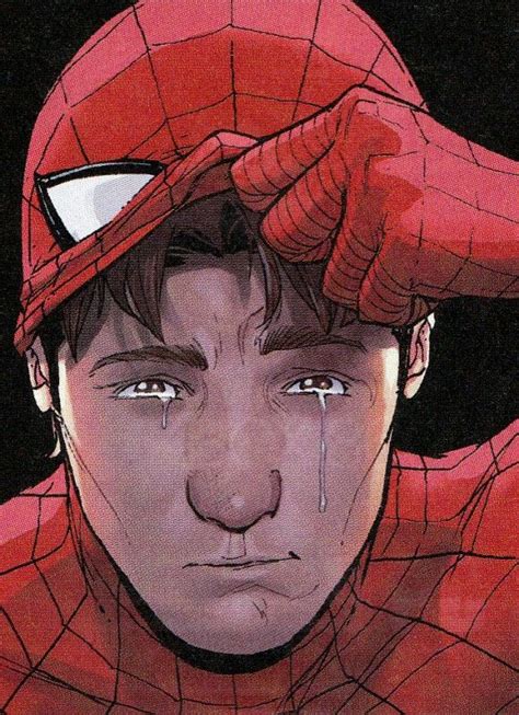 Peter Parker Crying Gif Peter Parker Crying Spiderman Descubrir Y My
