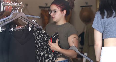 Ariel Winter Gets Cheeky In Her Daisy Dukes During A Shopping Trip