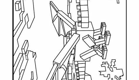 Best Minecraft Mobs Coloring Pages Design | Big Collection Free