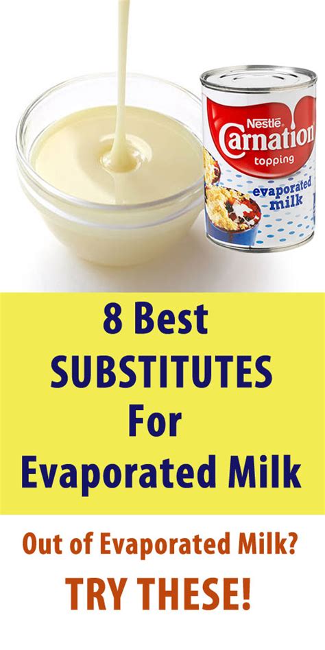Substitute For Evaporated Milk 8 Best Alternatives For Evaporated Milk