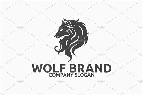 Wolf Brand Logo Branding And Logo Templates ~ Creative Market