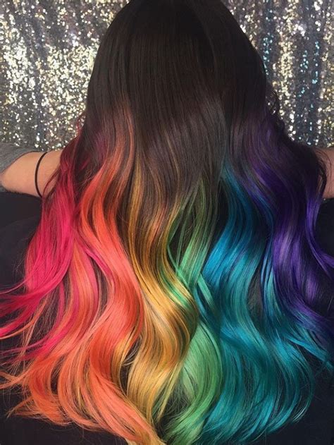 82 Amazing Hair Color Ideas To Be Fashion Icon This Summer Page 39 Of 83 Rainbow Hair Color