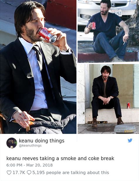The Internet Cant Stop Laughing At Keanu Reeves Doing