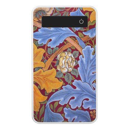 New users enjoy 60% off. William Morris Floral Wallpaper Pattern Power Bank ...