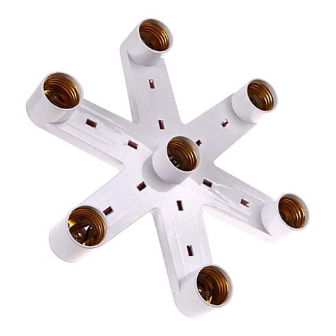 The trim is the same color as the covering. Generic 1 to 7 E27 Chandelier Ceiling Light LED Lamp ...