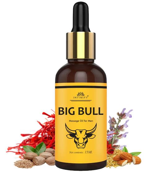 Intimify Big Bull Penis Enlargement Massage Oil For Men 15ml Buy Intimify Big Bull Penis