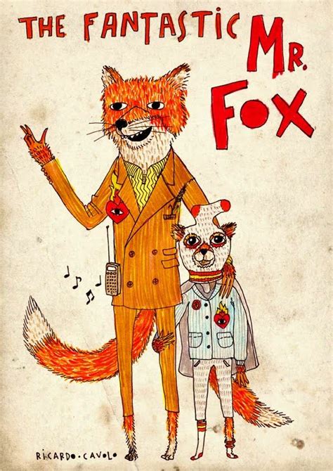Pin By Denis Ć On Movies Fantastic Mr Fox Fox Illustration Fantastic Fox