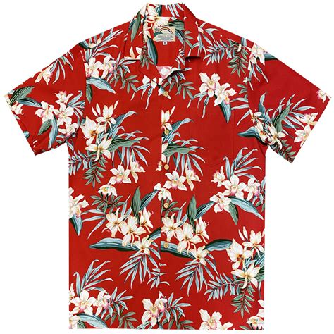 Men S Paradise Found Aloha Short Sleeve Hawaiian Camp Shirt Orchid