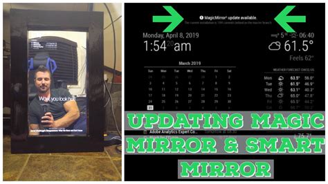 Alexa in my magicmirror подробнее. DIY: Updating your Smart Mirror Tutorial - YouTube