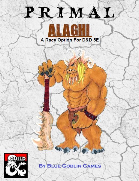Primal Alaghi A Race Option For Dungeons And Dragons 5e Dungeon