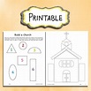 Build a Church Printable Worksheet for Kids NONDENOMINATIONAL - Etsy