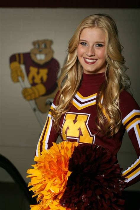 College Cheerleader Heaven Minnesota Hockey Cheerleader Katie