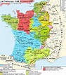 carte royaume de france 1200