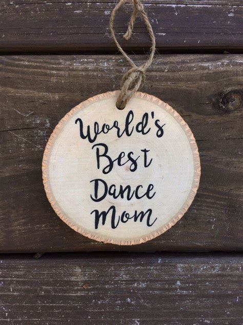 Amy sowder is a writer and editor based in nyc, covering food and wellness in publications such as bon appétit, women's health, eat this, not that. Wooden World's Best Dance Mom Ornament, Team Mom Gift ...