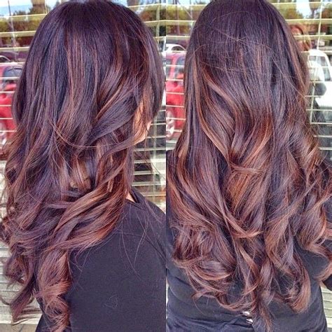 Hairstyles And Women Attire 5 Dark Hair Colour Ideas