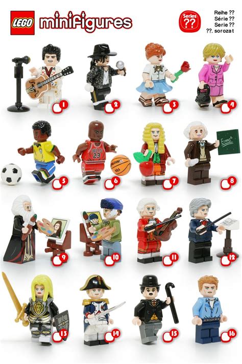 Customized Lego Mini Figures Series Sg Minifigures