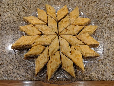 Homemade Lebanese Baklava R Food