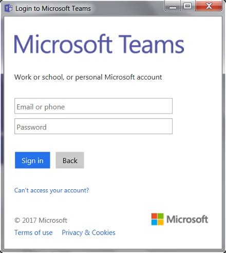 The microsoft teams sign in error is a common issue and usually occurs when the microsoft teams service is temporarily unavailable. Cloud - Install Microsoft Teams on Windows 7