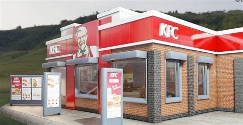 Kfc Restaurant 3D Asset CGTrader