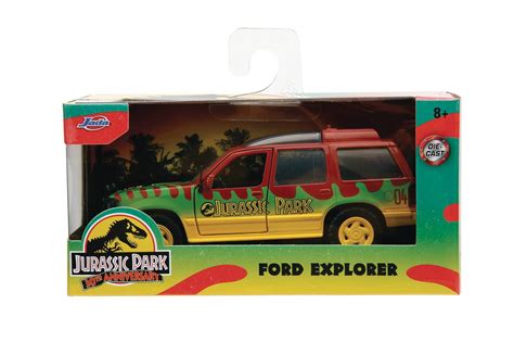Jurassic World 93 Ford Explorer 124 Die Cast Toy Joy