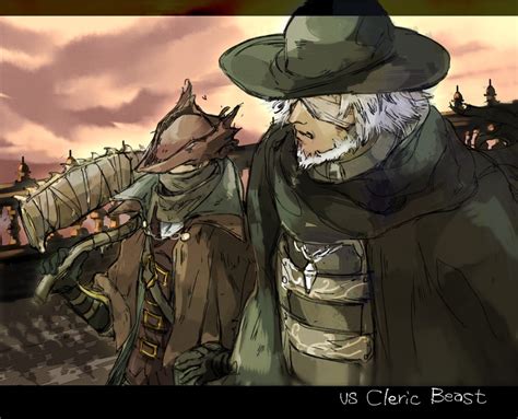 Hunter And Father Gascoigne Bloodborne Drawn By Nigiri Ngr24 Danbooru