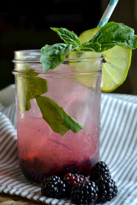 Kandk Test Kitchen Blackberry Basil Lemonade