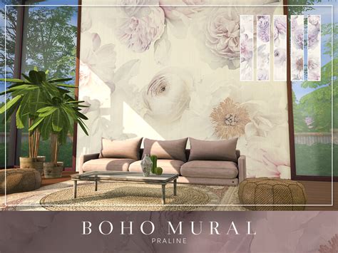 The Sims Resource Boho Mural