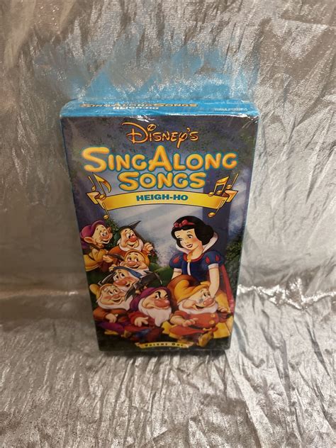 Disney Sing Along Songs Heigh Ho Volume Vhs Video Cassette The Best Porn Website