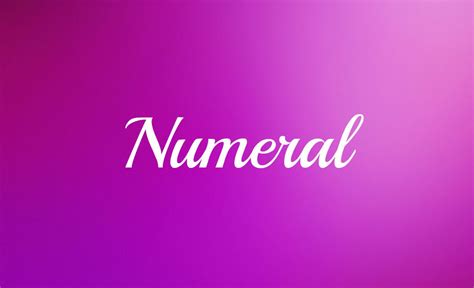 Numeral Ordinais Cardinais Multiplicativos Fracionários