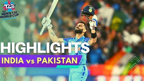 India vs Pakistan Highlights | ICC Men's T20 World Cup 2022 | IND v PAK