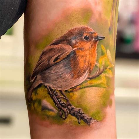 Robin Bird Tattoo Designs