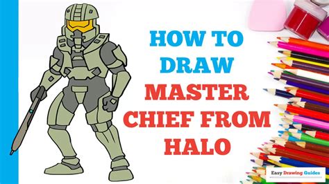 Draw master chief's face mask. How to Draw the Master Chief from Halo in a Few Easy Steps ...