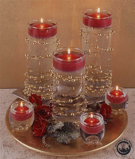 The Daily Dilla Dazzling Candle Centerpiece Ideas