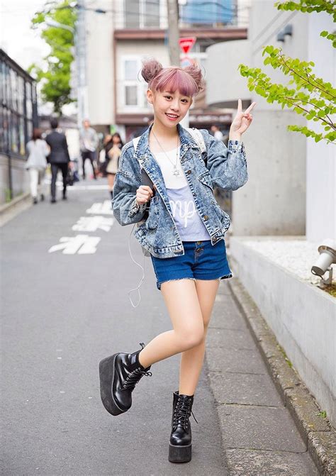 awesome teenage girl street style ideas for cozy summer japan fashion tokyo fashion harajuku