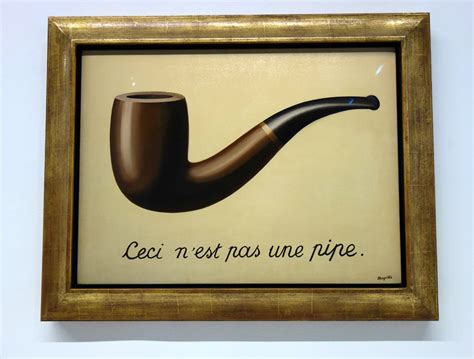 The Treachery Of Images Magritte In Paris France Today