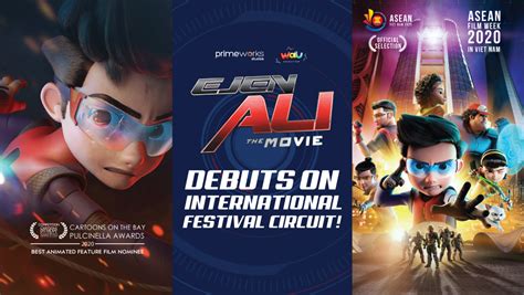 ‘ejen Ali The Movie Debuts On Festival Circuit Primeworks Studios