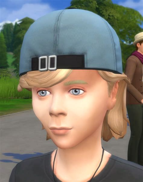 Mod The Sims Backward Baseball Cap For Kids