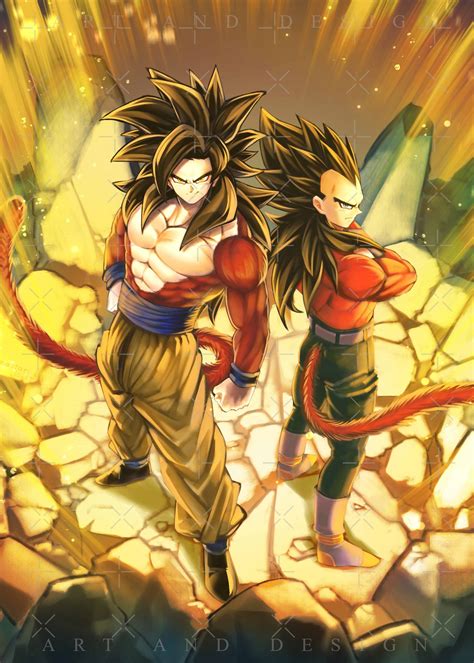 Dragon Ball Gt Goku Super Saiyan 4 Wallpaper Posted By Stacey Nina