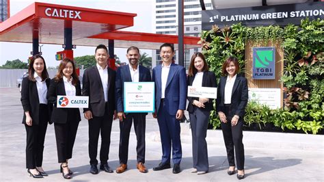 Caltex Station In Thailand Goes Platinum — Chevron