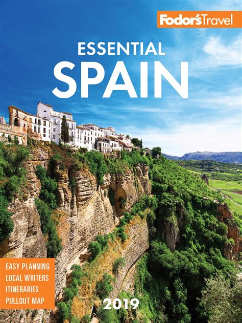 Download Fodors Essential Spain 2019 Full Color Travel Guide Book