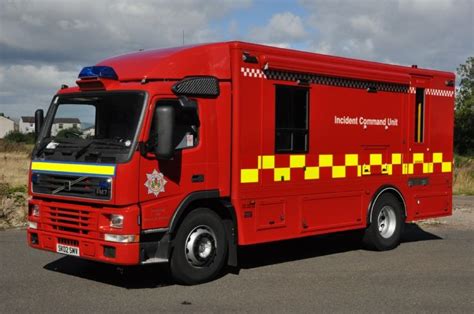 Fire Engines Photos New Incident Command Unit For Central Scotland Frs