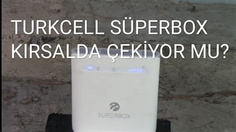 Turkcell Superbox Hem Evde Hem Bah Ede Hem Yer Nde Youtube